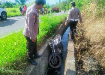 Laka Tunggal di Ruas Jalan Kampung Momiwaren  Menelan Korban Jiwa