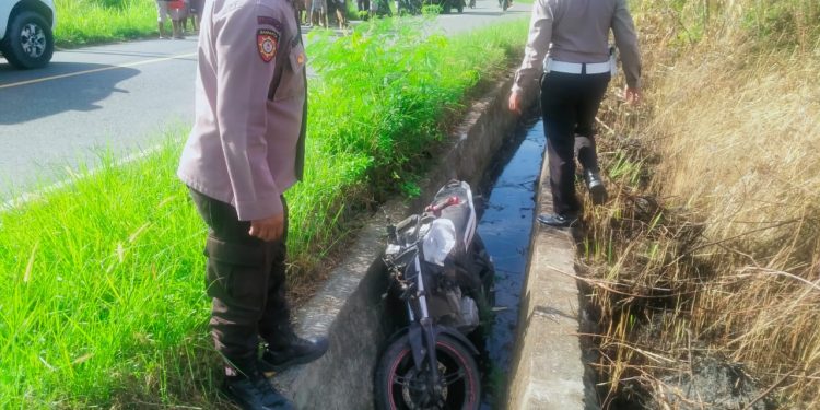Laka Tunggal di Ruas Jalan Kampung Momiwaren Menelan Korban Jiwa