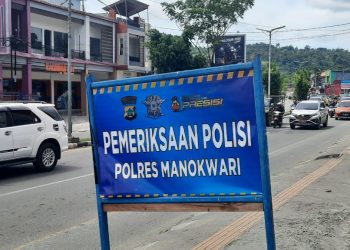 Mengganti Warna Plat, Kendaraan Dinas Milik Pemda Manokwari Terjaring Razia
