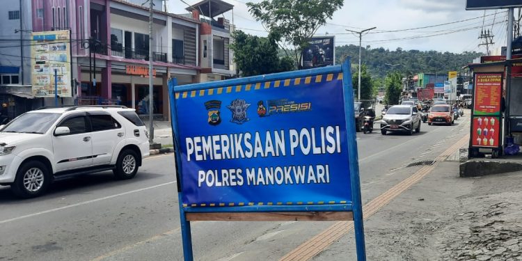 Mengganti Warna Plat, Kendaraan Dinas Milik Pemda Manokwari Terjaring Razia