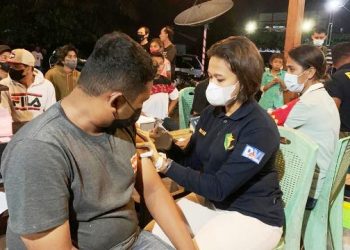 Bantu Percepatan Herd Immunity dan Dorong UMKM, Satlantas Gelar Vaksinasi On The Road