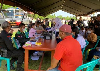 Tim Supervisi Baharkam Mabes Polri Pantau Pelaksanaan Vaksinasi Covid-19 di Mako Brimob