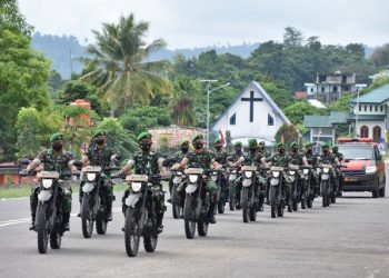 Pangdam Serahkan 97 Randis Untuk Jajaran Kodam XVIII Kasuari