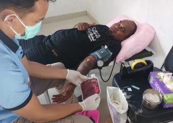 Kodim 1808 Mansel Gelar Aksi Donor Darah, Peringati Hari Juang TNI-AD