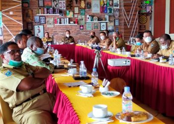 Rapat Koordinasi Kementerian Sepakat Dorong Percepatan Pembangunan Infrastruktur Strategis di Manokwari