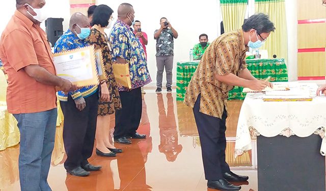 Dokumen DPA Tahun 2022 di Lingkup Pemda Manokwari Dibagikan