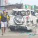 Tabrakan Beruntun di Wosi Kelalaian Supir Truk