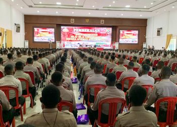 Akan Ditempatkan di Daerah Asalnya, 1.496 Bintara Afirmasi Otsus Diminta Menjadi Contoh Baik Bagi Masyarakat