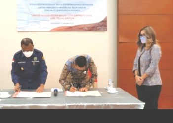 Wujudkan Bintuni Jadi Smart City Dan Berbasis Digital Pemda Telbin Bekerja Sama Dengan PT. Sukses Mulia Persada