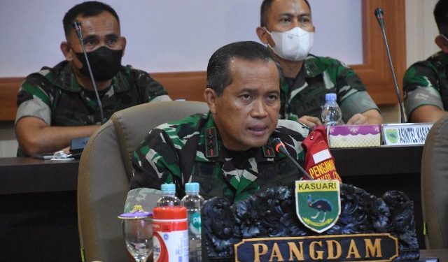 Pangdam Ucapkan Terima Kasih Atas Kerja Keras Jajarannya