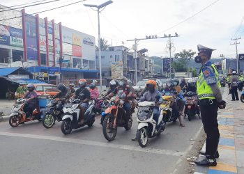 11 Kendaraan Terjaring Razia di Traffic Light Haji Bauw