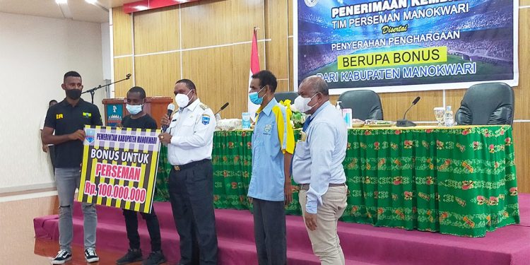 Juara I Liga III Zona Papua Barat, Perseman Manokwari Dapat Bonus Rp 100 Juta