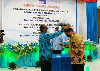 Jabatan Kepala LPP RRI Manokwari dan Sorong Resmi Berganti