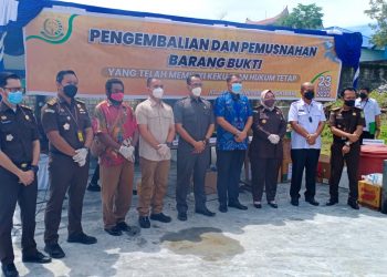 Ada Barang Bukti Perkara 8 Tahun Lalu Dimusnahkan Kejari Manokwari