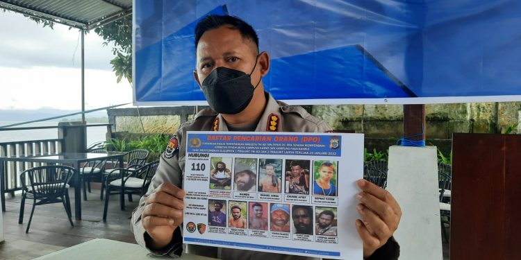 Polisi Terbitkan 11 Nama DPO Penyerangan Prajurit TNI-AD di Aifat Timur