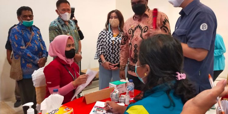 Vaksinasi BI Papua Barat, Sasar 200 Masyarakat