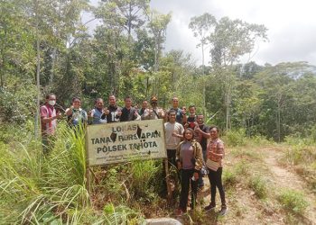 Safari Kamtibmas Polres Mansel, Anak-anak Yarmatum Ingin jadi Polisi