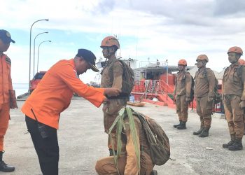 14 Aparatur Kantor Basarnas Manokwari Mengikuti Proses Pembaretan