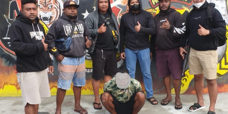 Tim Avatar Polres Manokwari Tangkap Terduga Pelaku Curas di KM Labobar