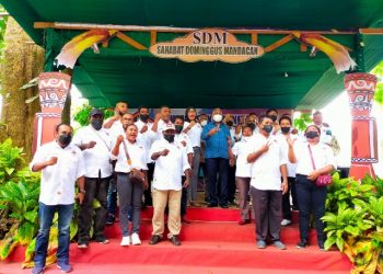 Komunitas Sahabat Dominggus Mandacan Deklarasi Siap Wujudkan Doamu Dua Periode 