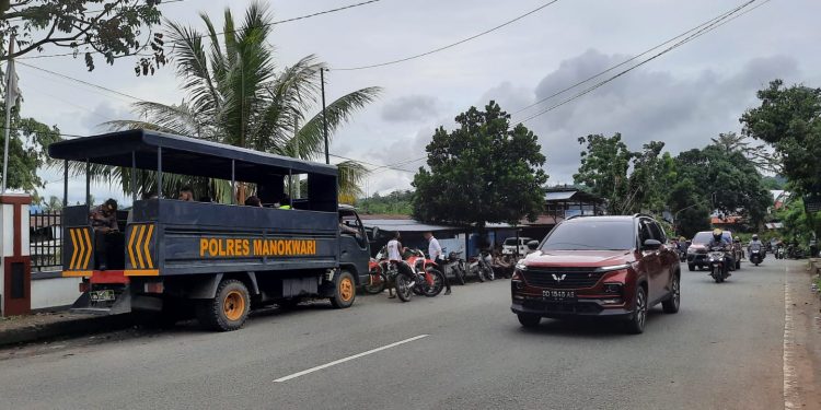 Polres Manokwari Turunkan 150 Personil Amankan Rencana Aksi Damai
