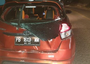 Mobil Ayu Bataray Jadi Korban Tabrak Lari