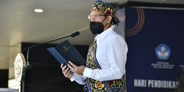 Hardiknas 2022, Mendikbudristek Gelorakan Berbagai Terobosan untuk Merdeka Belajar