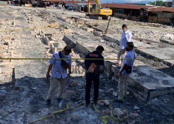 Tiba di Manokwari, Tim Labfor Jayapura Olah TKP Kebakaran Pasar Wosi Sore Ini
