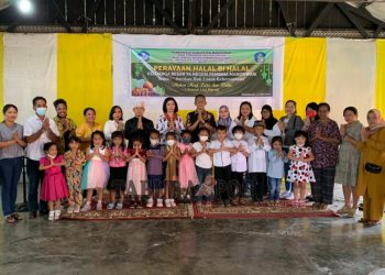 Eratkan Silaturrahmi, PAUD TK Negeri Pembina Manokwari Gelar Halal Bi Halal