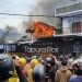Dua Bangunan di Borasi Manokwari Terbakar