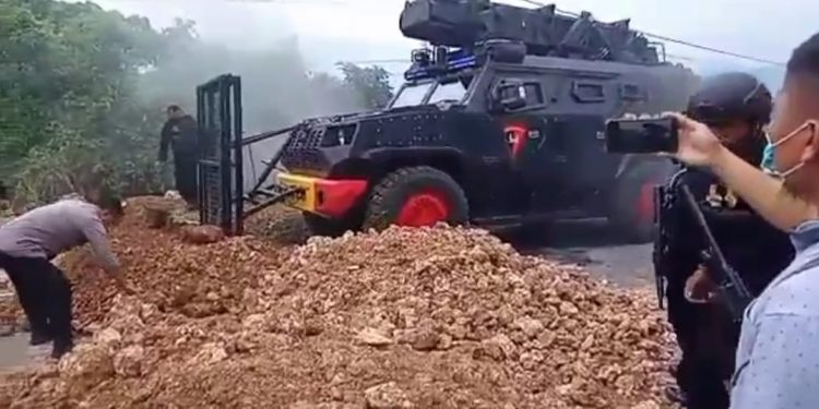 Palang di Sejumlah Ruas Jalan dan Kantor Gubernur Papua Barat Sudah Dibuka