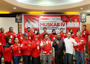 H. Yusran Mahdani Kembali Nahkodai PMI Kabupaten Manokwari