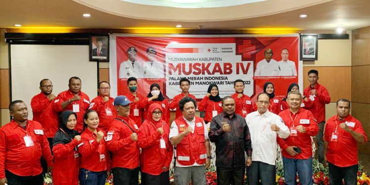 H. Yusran Mahdani Kembali Nahkodai PMI Kabupaten Manokwari
