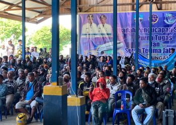 Ratusan Pejasa Ojek Datangi Dishub Manokwari Minta Kenaikan Tarif