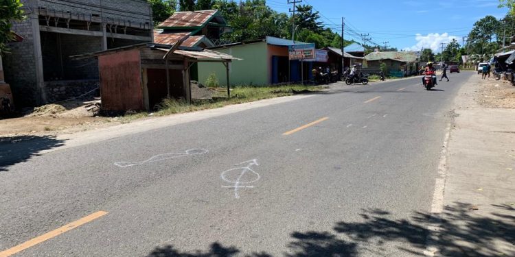 Minta Pertanggungjawaban, Keluarga Korban Kecelakaan di Arfai Palang Jalan