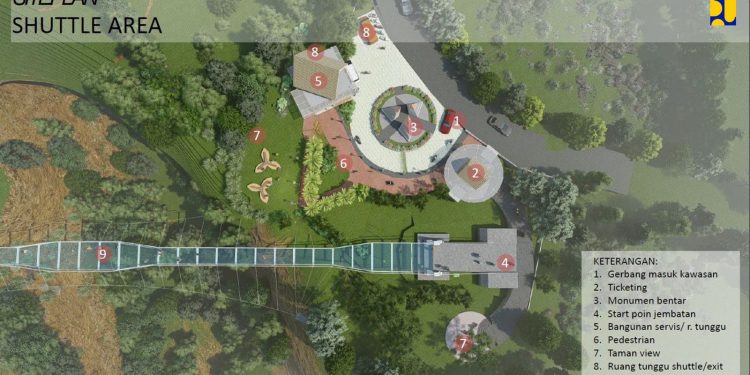 Kementerian PUPR Bangun Jembatan Kaca Seruni Point di KSPN Bromo