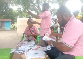 Pilkamp Serentak di Kabupaten Mansel Berlangsung Aman dan Lancar