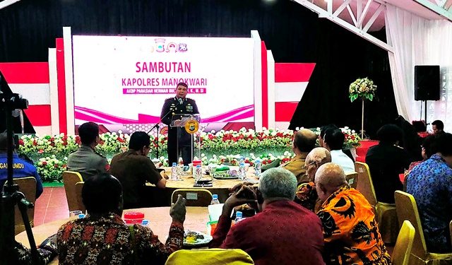 Kapolres Target Berikan Rasa Aman dan Nyaman Bagi Masyarakat Manokwari