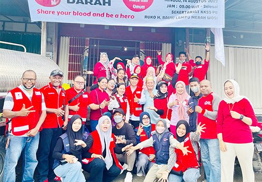 Gandeng PMI, IWSS Papua Barat Menggelar Aksi Donor Darah