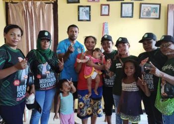 PKB-PB dan Pasukan Hijau Sahabat AG Serahkan Bantuan Biaya Pengobatan Anak Penderita Epilepsi