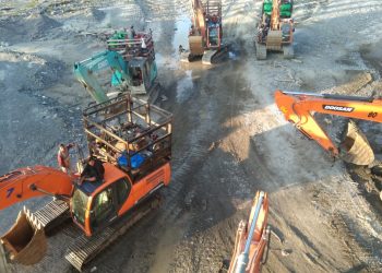 Excavator yang ‘Disewa’ Menambang Emas Ilegal Dibeli Cash Rp. 3,2 Miliar