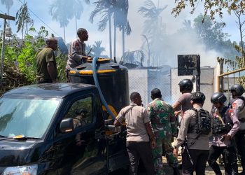 Satu Unit Rumah di Fanindi ST Dilahap Api