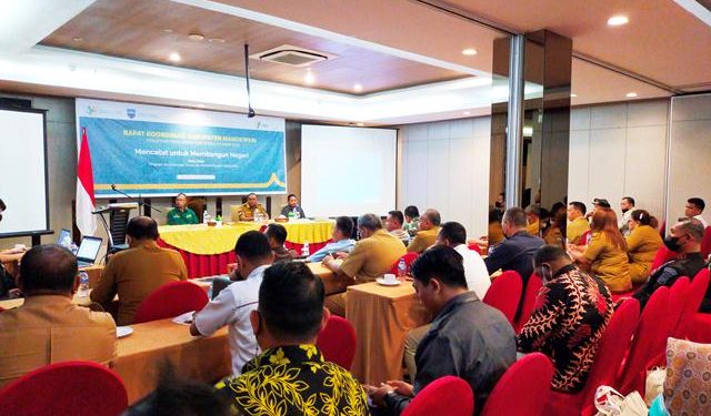 Maksimalkan Data Hasil Regsosek Maksimal, BPS Manokwari Rakor Bersama Lintas Sektor