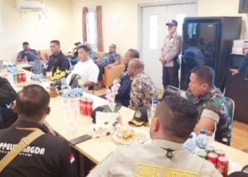 Kabinda PB Kunjungi Proyek Genting Oil Kasuri di Nagote Distrik Sumuri