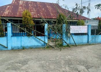 Merasa Kecewa, Pemilik Hak Ulayat Memalang PPI Pasar Ikan Sanggeng