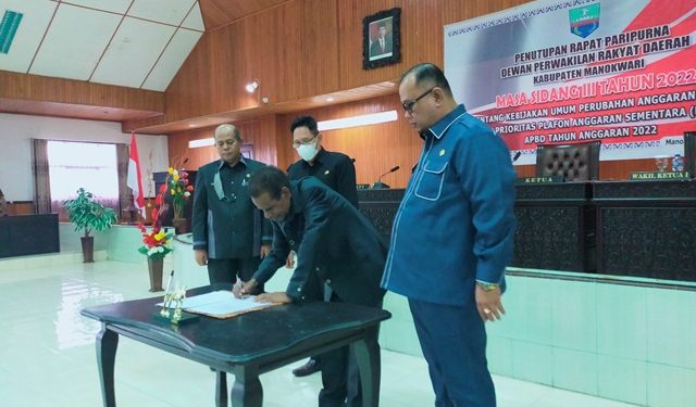 Setujui KUPA-PPAS APBD-P 2022, Ini Pesan Bagi Pimpinan OPD