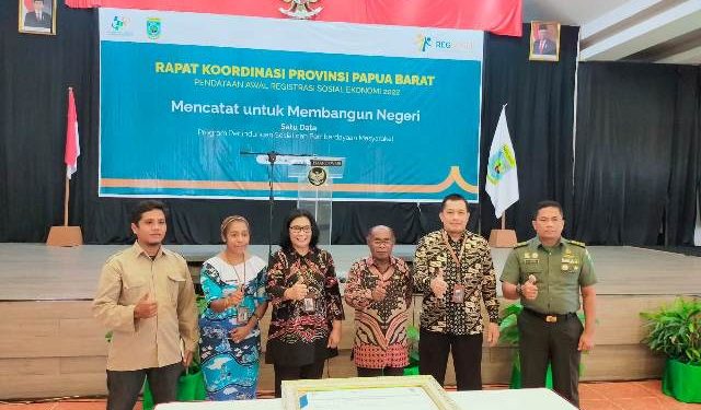 BPS Papua Barat Gelar Rakor Pendataan Awal Regsosek 2022