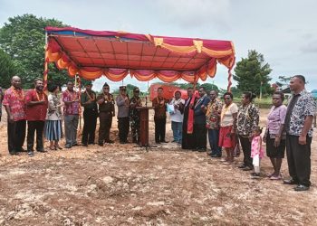 Gereja Baru Jemaat Amos Insirifuri Mulai Dibangun
