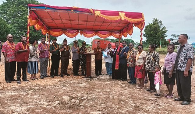 Gereja Baru Jemaat Amos Insirifuri Mulai Dibangun