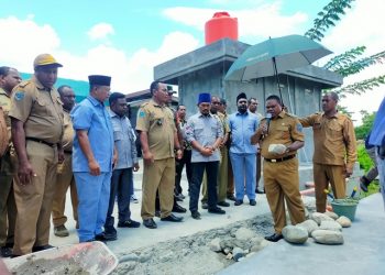 Launching Kegiatan DAK, Pemda Manokwari Mulai Bangun Akses Sanitasi dan Air Minum Hingga Rehab Rumah